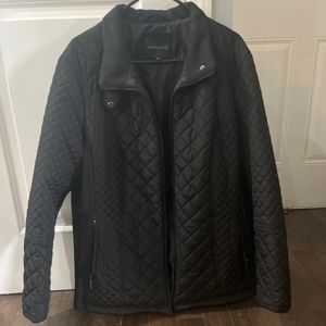 Black weatherproof jacket
